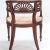 19th Century Italian Walnut Open Arm Chairs With Cord Seats and Cut Out Design. Circa 1800. A Pair For Sale - Image 5 of 11