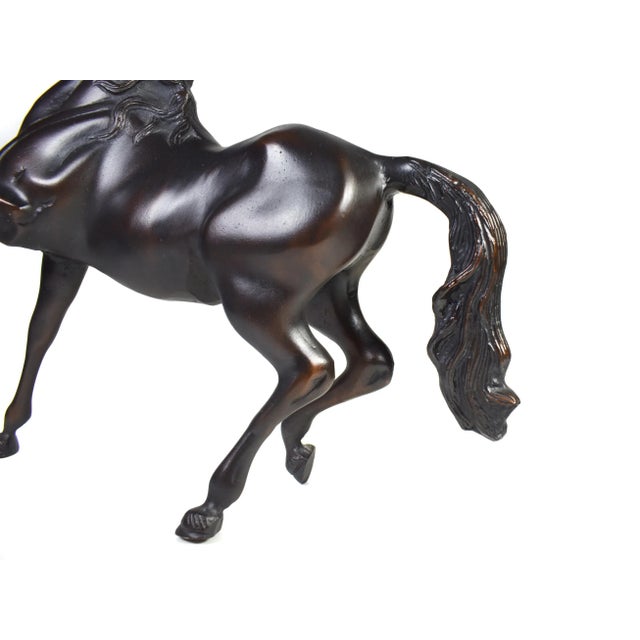 Bronze Horse Figurine Model For Sale - Image 9 of 12