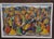 1970s Museum-Quality Dieudonne Rouanez Folkart Tableau For Sale - Image 4 of 4