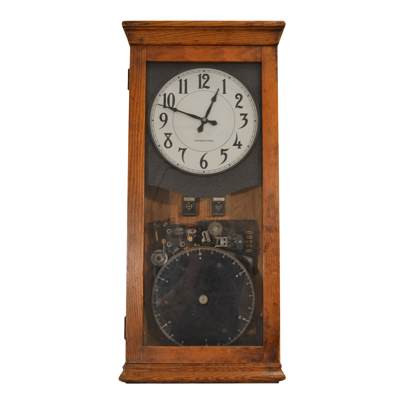 i.b.m. Self Contained Program Clock Chairish