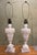 Antique Italian Carved Alabaster Neoclassical Table Lamps - A Pair For Sale - Image 4 of 8