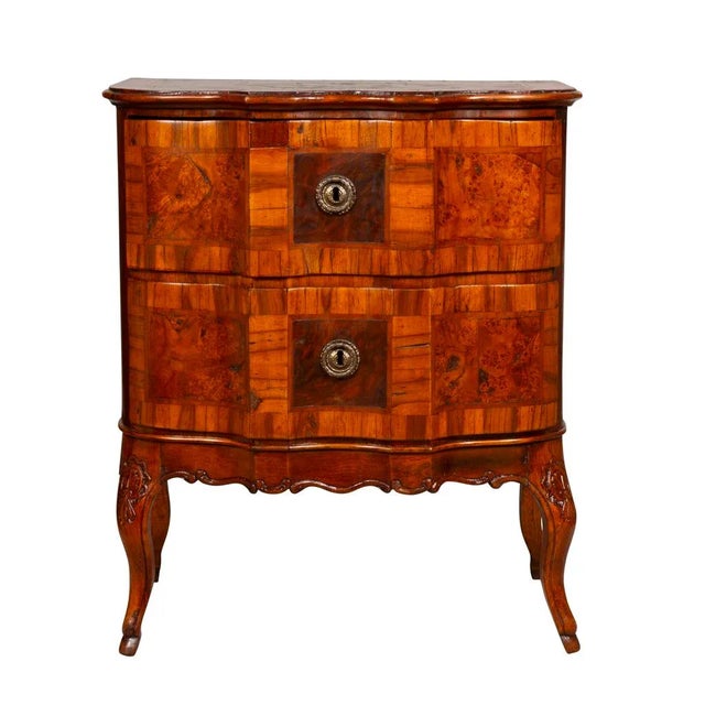 North Italian Walnut Commodini For Sale - Image 13 of 13