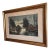 Vintage Original Riverside Cottage Print, Signed Landscape Art, 1970s For Sale