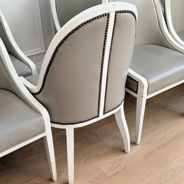 Mid-Century Modern Set of 10 Vintage Spoonback Chairs For Sale - Image 3 of 13