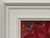 Ameryllis Study 2 - Miniature Abstract Floral Canvas Art by Contemporary Artist 2005 For Sale - Image 9 of 12