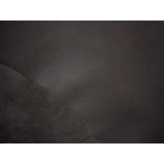 Moore and Giles Contarni Soft Black Full Grain Cowhide Upholstery