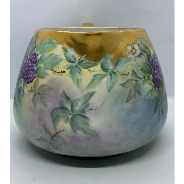 Rustic European Vintage Mid 20th Century T K Czechoslovakia Cider Pitcher Signed For Sale - Image 3 of 13