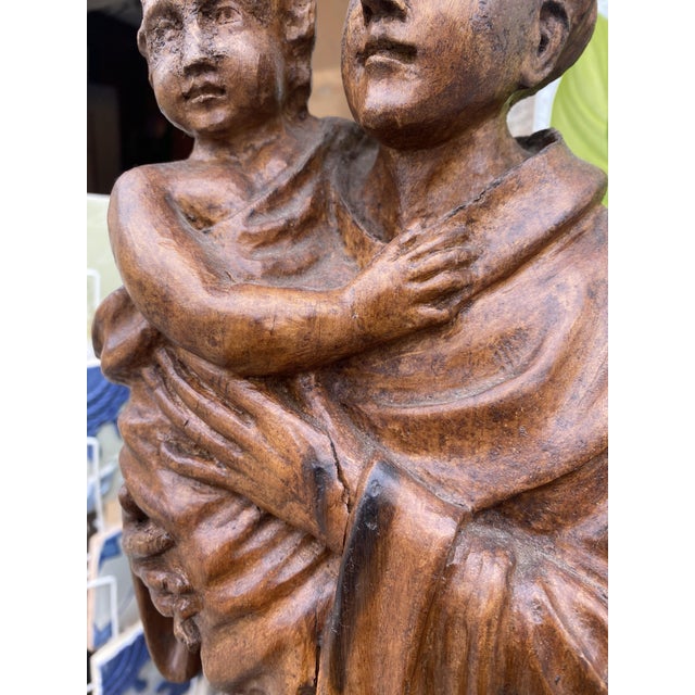 Saint Anthony, 1800s, Chestnut For Sale - Image 10 of 14