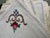 Mid 19th Century Antique Mid-19th Century Hand-Embroidered Trousseau Tablecloth & 12 Napkins — French Linen For Sale - Image 5 of 10