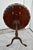 1940s Mahogany Tilt Top Table Vintage Chippendale Pie Crust Edge Pedestal 3 Leg For Sale - Image 5 of 13