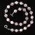 2020s Ajd 27 Inch Garnet and Rose Quartz Necklace For Sale - Image 5 of 7
