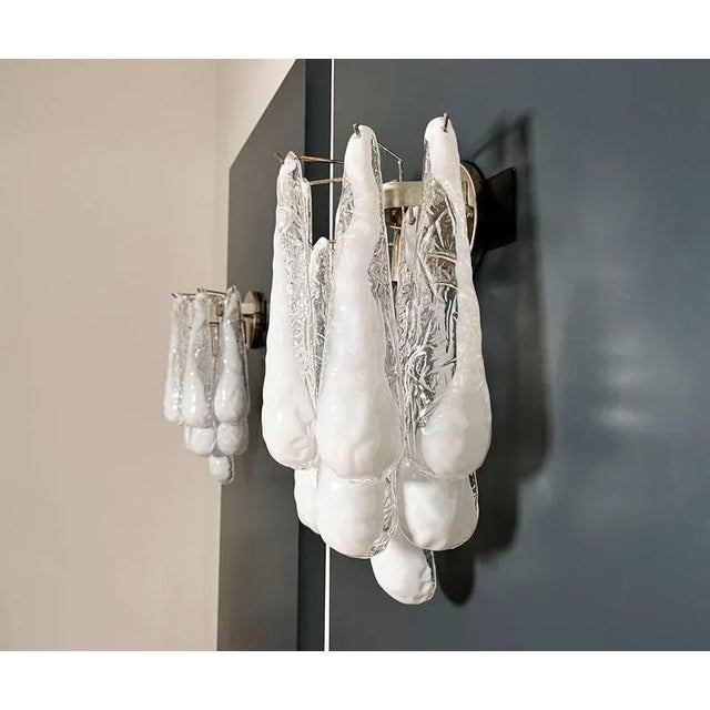 Italian Wall Sconces, Murano, 1990s, Set of 4 For Sale - Image 11 of 18