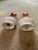 Mikasa bone china set of salt and pepper shakers in Mikasa Egyptian Terracotta pattern features a distinctive...