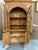 Wood Vintage Rustic Scrubbed Pine Neoclassical Style Cabinet For Sale - Image 7 of 11