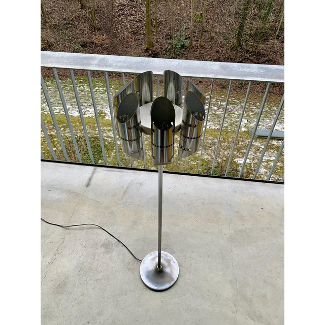Space Age Floor Lamp in the style of Sciolari, 1960s For Sale - Image 11 of 18