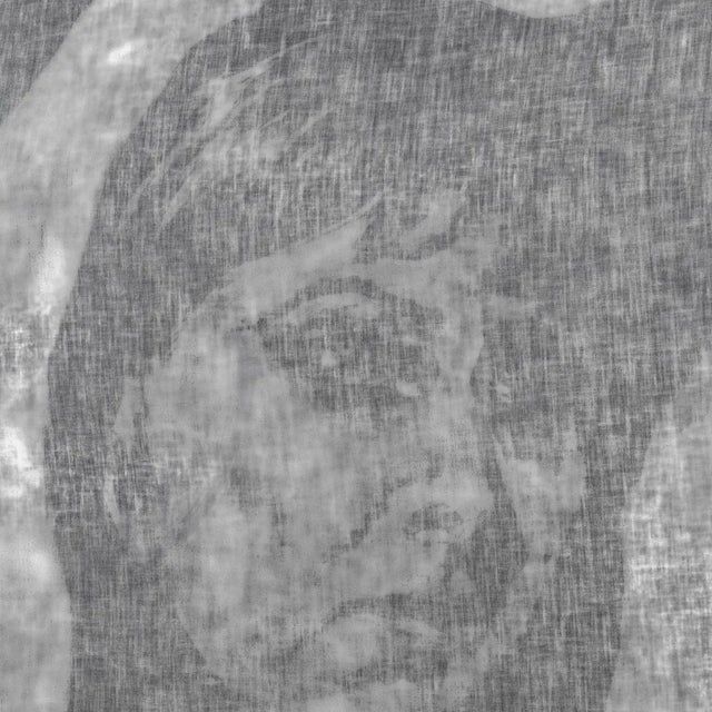 Matt Saunders (American, b. 1975), "Katie #3", Gelatin Silver Print on fiber paper, 2012, apparently unsigned, ebonized...