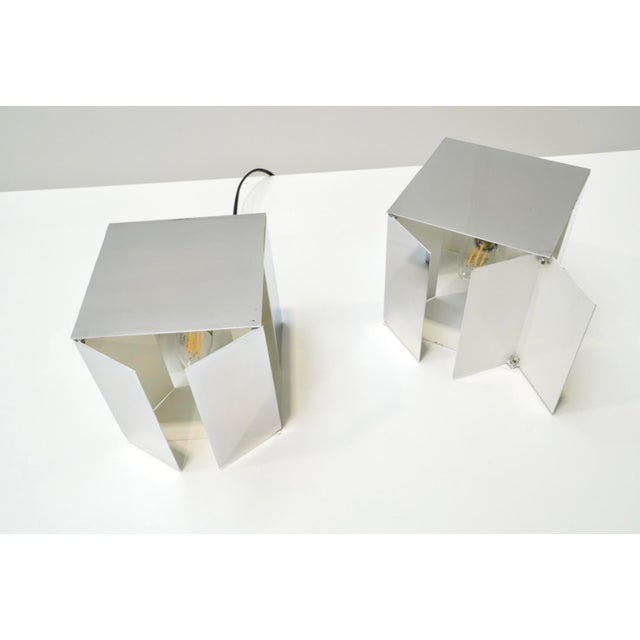 Kinetic Table Lamp Model 3H in Chrome by Paolo Tilche for Sirrah, Italy, 1970s For Sale - Image 11 of 17