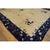 1920s 1920s Rectangle Hand Knotted Wool Antique Open Field Medallion Blue Large Rug For Sale - Image 5 of 11