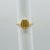 Gia 3 Carat Yellow Radiant Diamond Solitaire Ring in 18k Yellow Gold, Size 6.5 For Sale - Image 4 of 9