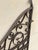 Antique Spanish Renaissance Scrolling Wrought Iron 57 X 47 Garden Entry Gate Set For Sale - Image 13 of 18
