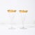 Set of 12 Mid-Century Modernist Gilt Rimmed Water Glasses by Dorothy Thorpe For Sale - Image 10 of 15