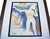 Watercolor of an abstract nude woman signed by artist Christie. Dimensions: 17.75"W x 0.75"D x 21.75"H; Image Only: 10"W x...