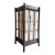 Louis Sognot Style Bamboo & Cotton Table Lamp For Sale