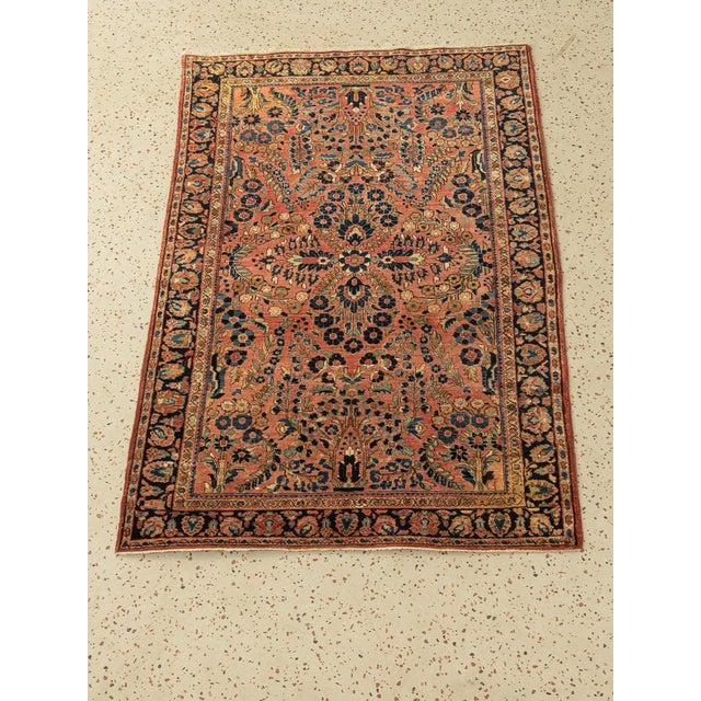 Antique Sarough Rug, 1920s For Sale - Image 14 of 14