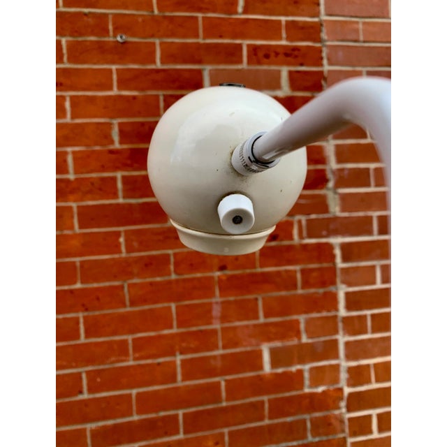 Robert Sonneman for George Kovacs Eyeball Floor Lamp in White Finish C 1970's For Sale In New York - Image 6 of 7