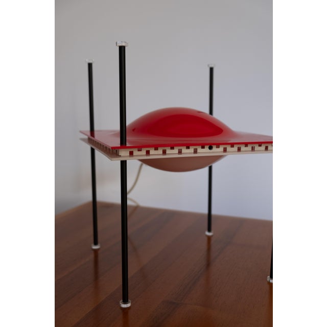 Arredoluce Model 12639 Palafitta Lamp by Ettore Sottsass for Arredoluce, 1950s For Sale - Image 4 of 15