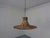 1970s Cork & Metal Semi Pendant Lamp in the style of Ingo Maurer, Germany, 1970s For Sale - Image 5 of 18