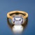Natural Finely Faceted Aquamarine Ring 6.5 14k Yellow Gold 2.94 TCW Certified $2,190 221346 This is a Unique Custom Made...