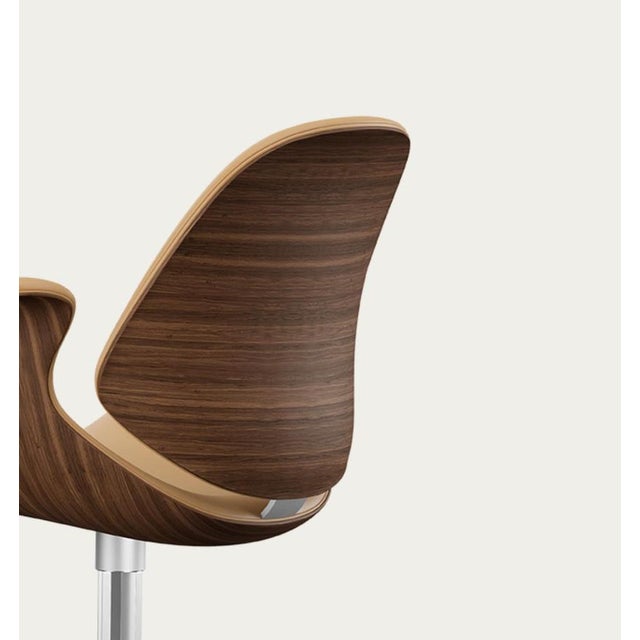 Not Yet Made - Made To Order One Collection Council Chair in Walnut and Upholstery from Salto and Sigsgaard For Sale - Image 5 of 18
