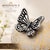 Not Yet Made - Made To Order Heart Cremation Urn for Ashes With Butterfly, Small Keepsake Memorial Urn for Human or Pet Ashes, White Gold Decorative Remembrance Urn For Sale - Image 5 of 11