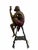 Late 20th Century Late 20th Century Art Deco Style Multi-Color Patinated Bronze "Champagne Girl" Sculpture After Ferdinando De Luca For Sale - Image 5 of 5