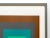 Gray Josef Albers Vintage 1973 Mid Century Modern " Homage to the Square No. Sp-1 " Framed Minimalist Serigraph Calendar Print For Sale - Image 8 of 13