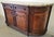 More evidence that the French made the best furniture extant, this 1880s Louis XVI style marble top mahogany buffet or...