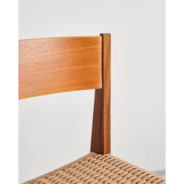 Pia Dining Chairs in Walnut and Teak by Poul Cadovius, Denmark, 1950s, Set of 12 For Sale - Image 14 of 18