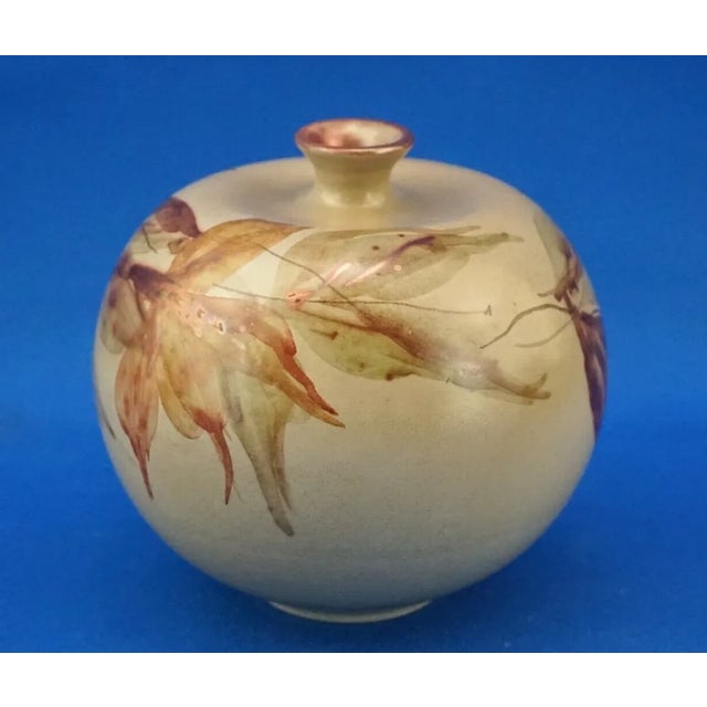 1930s Art Deco Gold Luster Ceramic Vase by Riccardo Gatti, Italy, 1930s For Sale - Image 5 of 18