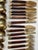 Modern Danish Brass and Teak Cutlery from Carl Cohr, 1960s, Set of 48 For Sale - Image 4 of 13