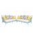 The pair of generously proportioned outdoor sofas by Century Furniture, designed as a statement seating piece for refined...