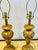 Michael Berman Late 20th Century Pair Berman Hollywood Regency Gilded Lamps For Sale - Image 4 of 9