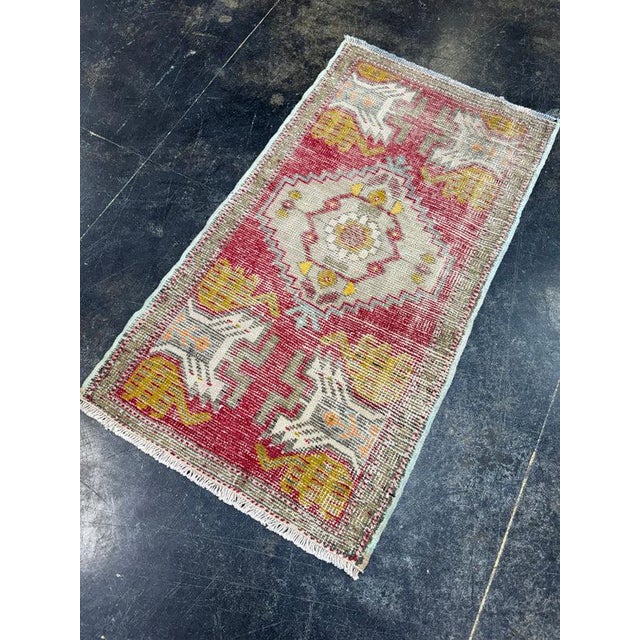 Early 21st Century Turkish Yastik Rug 1'9" x 3'3" For Sale - Image 5 of 5