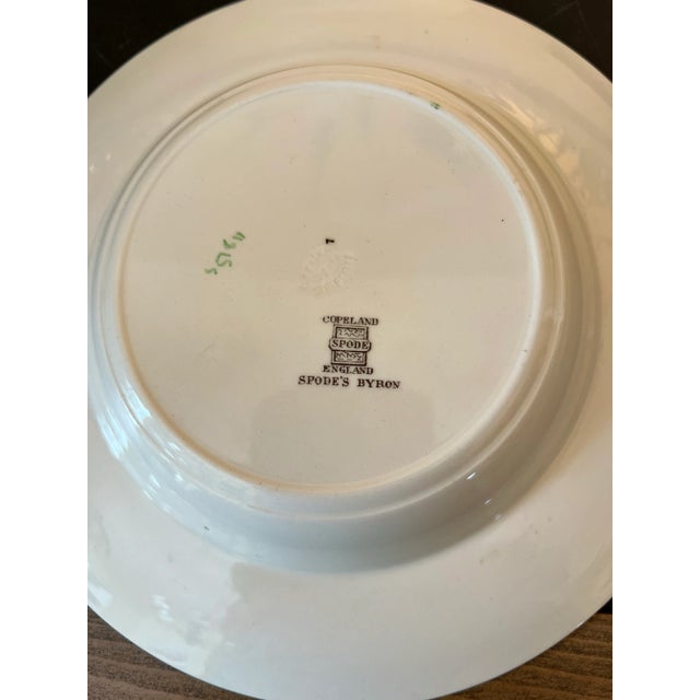 Ivory 1920s Copeland Spode Imperial Spode's Byron Soup Bowls, Made in England- Set of 10 For Sale - Image 8 of 10