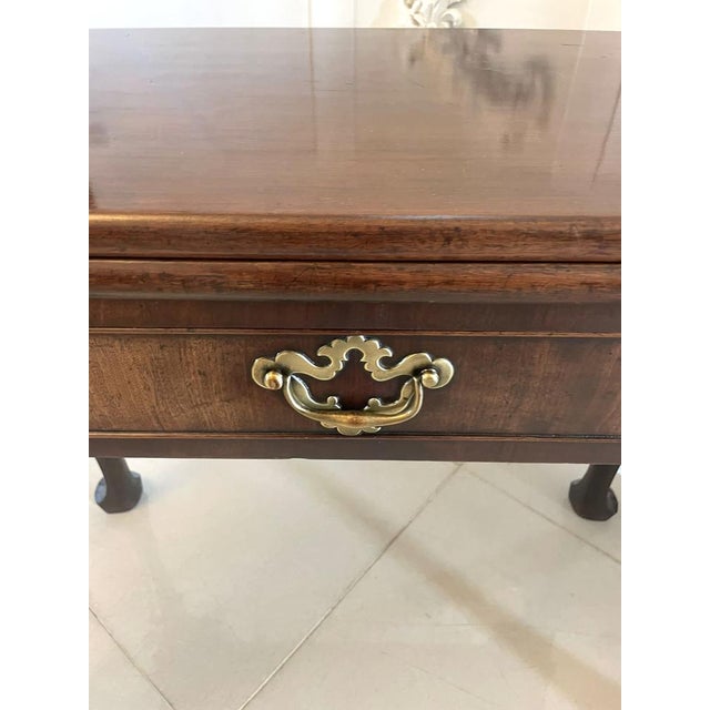 Fine 18th Century George Li Irish Chippendale Mahogany Side Table, 1750s For Sale - Image 11 of 18