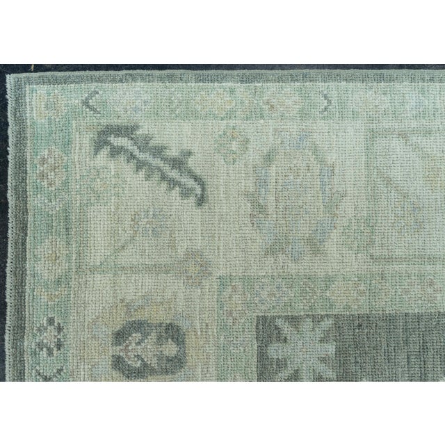 Turkish Oushak Rug 8' x 10'5" #19427 For Sale - Image 4 of 8