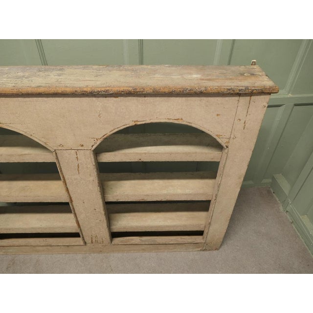 Antique French Pine Shelved Alcove Cupboard, 1850 For Sale - Image 4 of 9