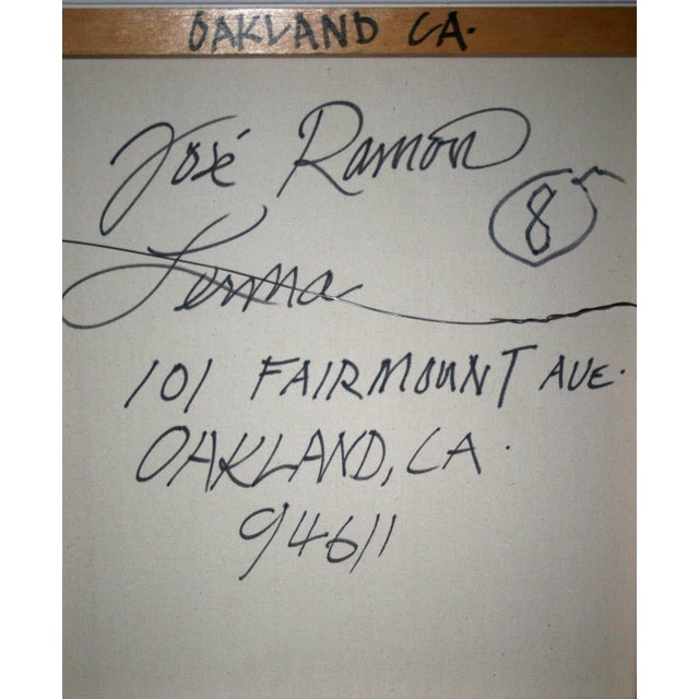 Jose Ramon Lerma Jose Ramon Lerma, "Call To Mohammad" Jose Ramon Lerma Mixed Media Assemblage Painting For Sale - Image 4 of 5