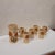 Ceramic Pitcher and Glasses from Bresse Ceramics, France, 1960s, Set of 7 For Sale - Image 7 of 14