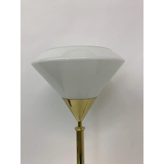 Metal Large Table Lamp from Glashütte Limburg, 1970s For Sale - Image 7 of 8